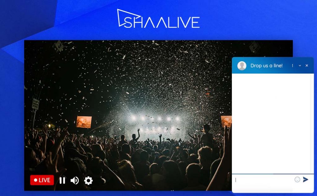 Implementa le funzionalità interattive di Shaa Live